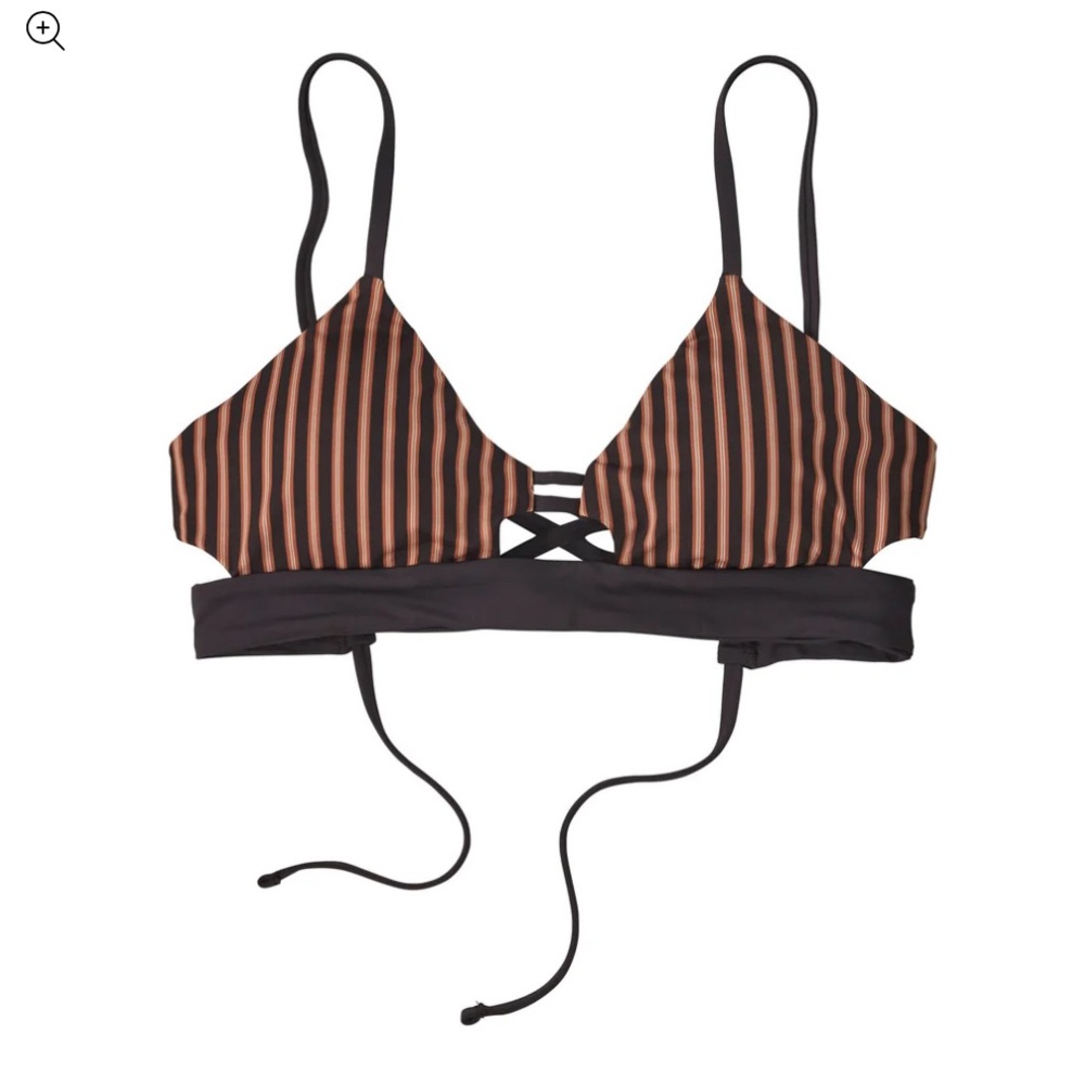 Patagonia Focal Point Top and Sunrise Slider Bottoms Bikini Set- Women's